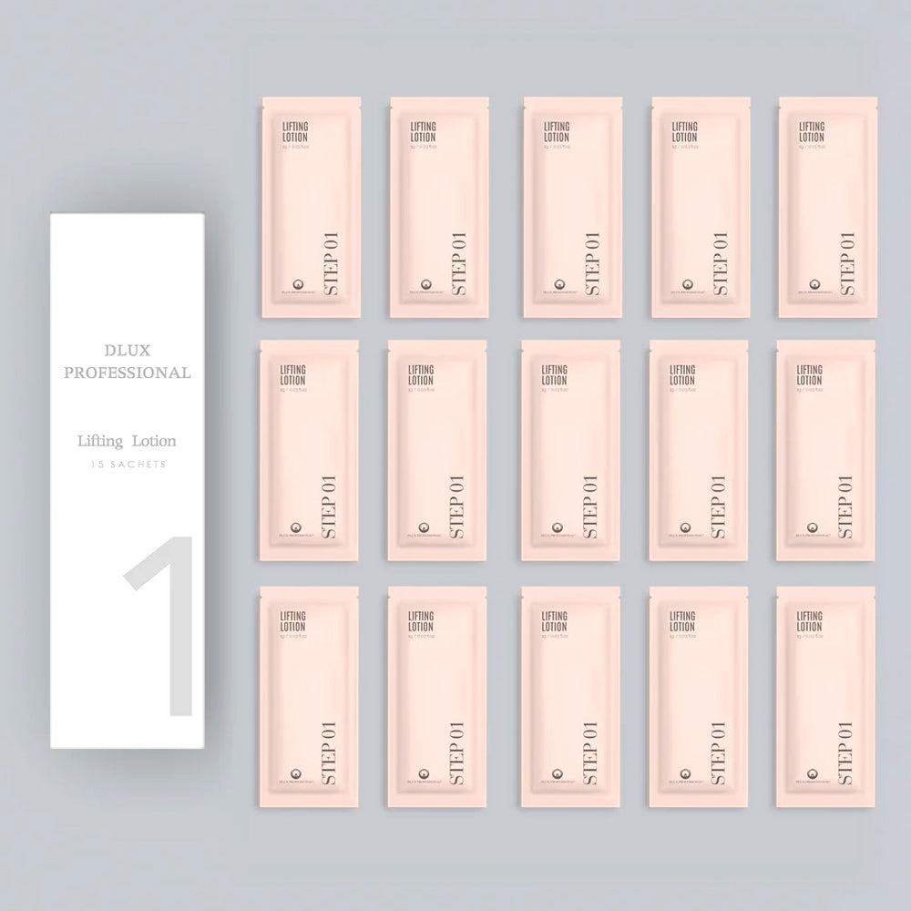 DLUX Pro Illumination Lash Lift Refill No.1 - Lifting Lotion: 1ml - 15 Sachets 3
