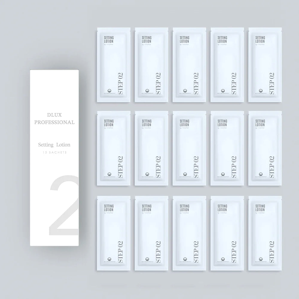 DLUX Pro Illumination Lash Lift Refill No.2 - Setting Lotion: 1ml - 15 Sachets 2