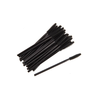 Disposable Silicone Mascara Wands - 50 Pieces