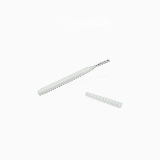 Micro Brow & Lash Brush with Cap - 10 Pieces