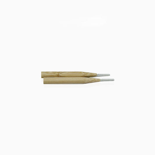 Micro Brow & Lash Brush Bamboo Handle - 10 Pieces