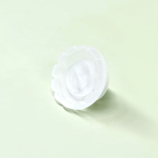 Eyelash Extension Adhesive Flower Blooming Cup Clear - 16mm Diameter - 100 Pieces