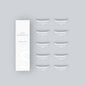 DLUX Pro Illumination Lash Lift Silicone Pads - 5 Pairs 20