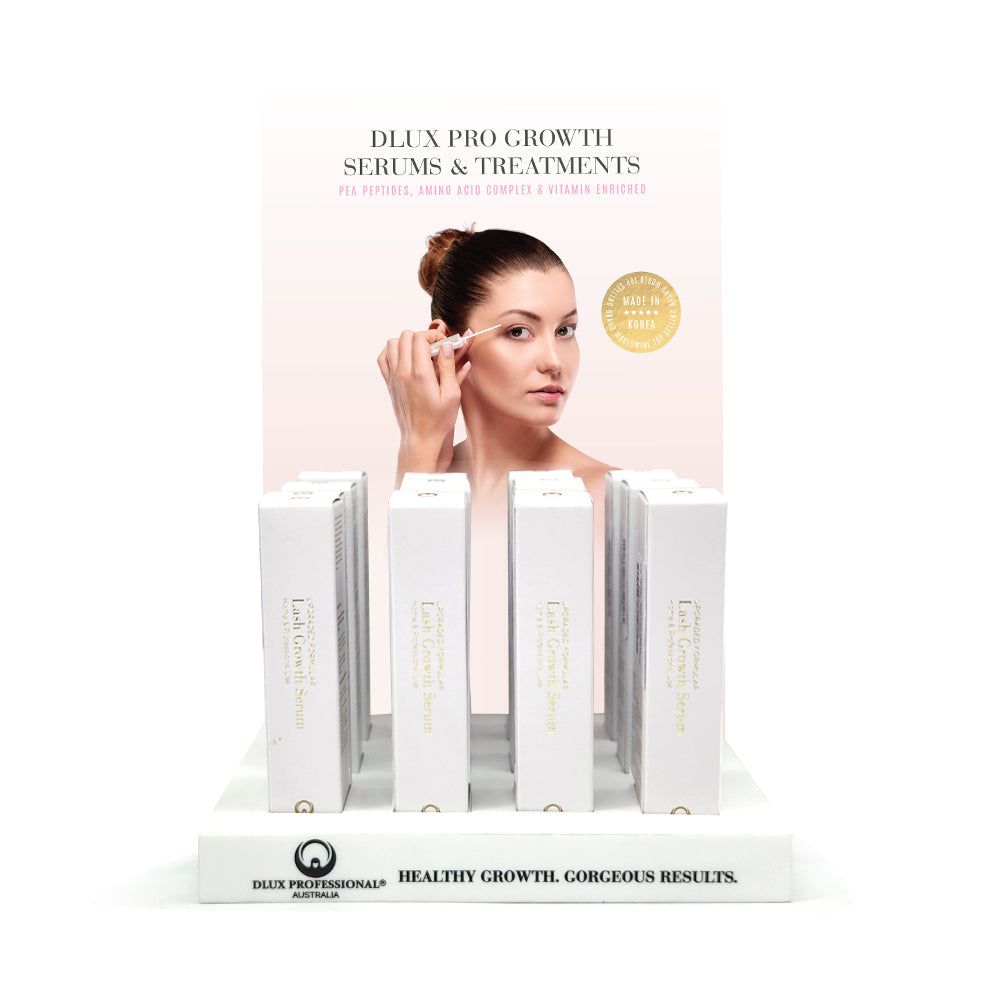 Acrylic Display Stand - Lash Serum - 12 Pieces
