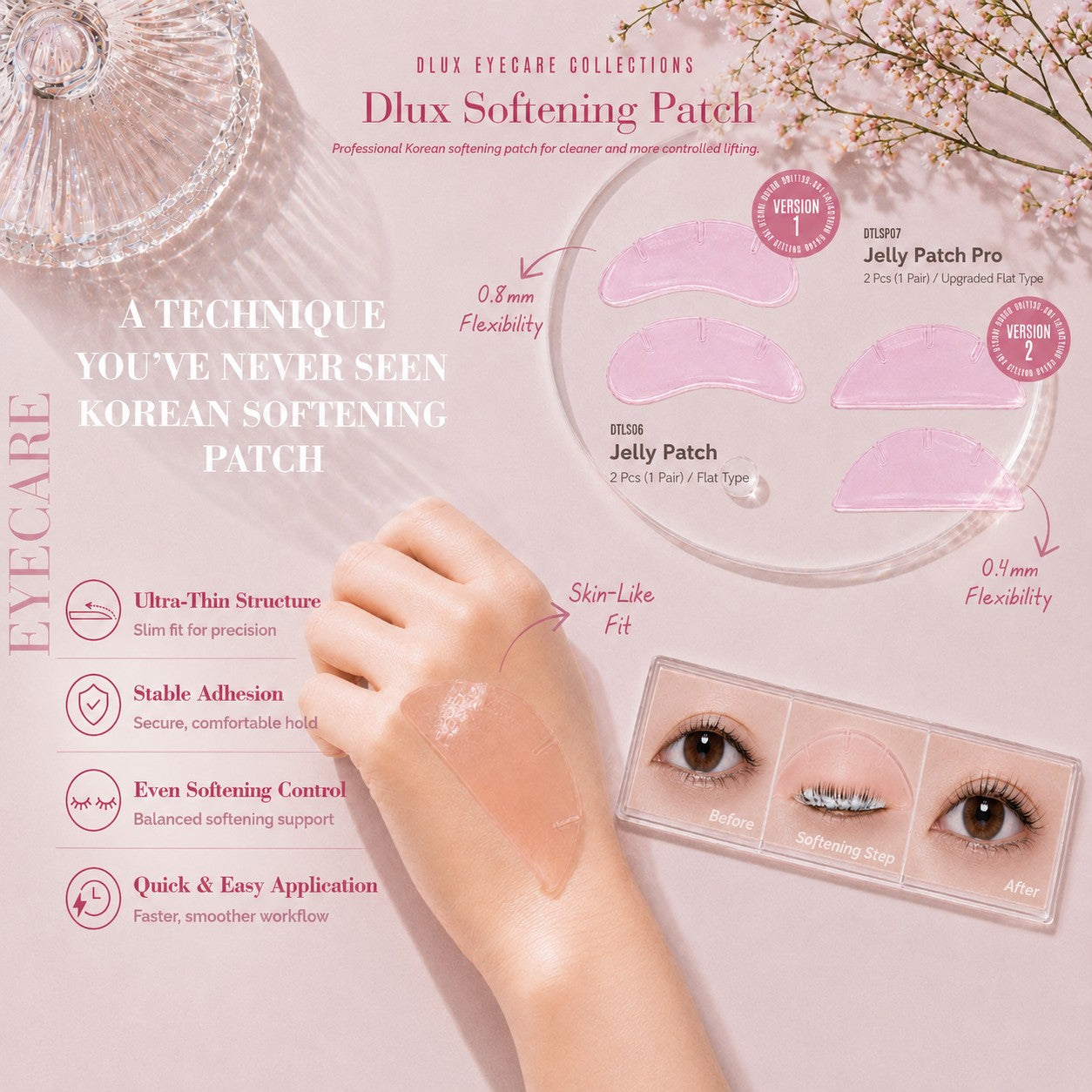 Jelly Patch Pro for Korean Lash Lifting Solution 1